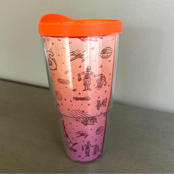 Tervis Star Wars Classic Double Wall Insulated Tumbler Lid Set- 24 oz USA RARE - Picture 13 of 17